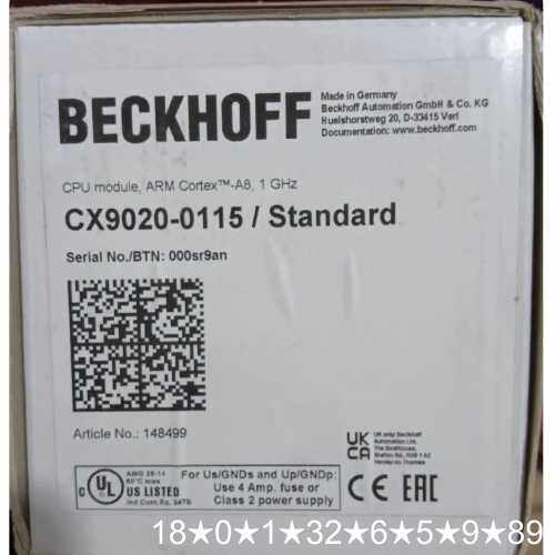 BECKHOFF CX9020-0115 CPU