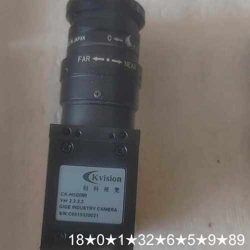 创科视觉工业相机CK-H500MI，HR F1.4/
