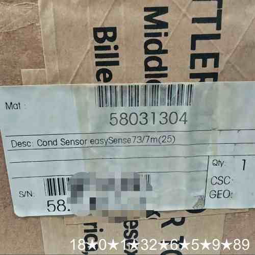 Mettler Toledo托利多电导率传感器，型