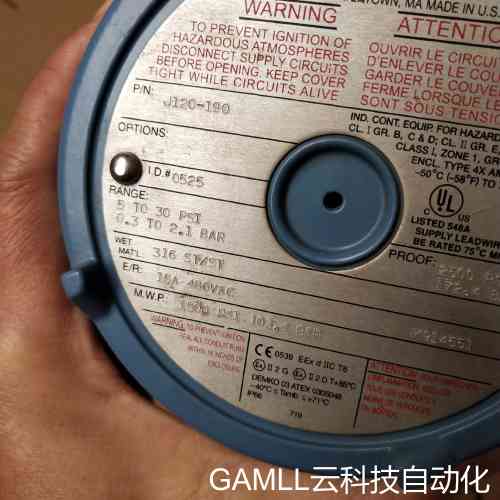 议价全新美国UE压力开关J120-190 库存无包装实物图拍摄,议价