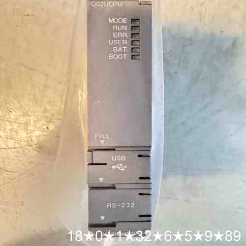 PLC CPU模块型号Q02UCPU，