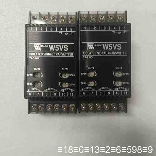 M-system 爱模模块，隔离信号变送器，W5VS-AAA