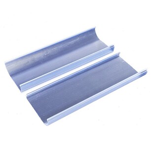 PC透明条纹灯罩订 制灯条灯罩 塑料灯罩透光度高 PP塑料灯罩