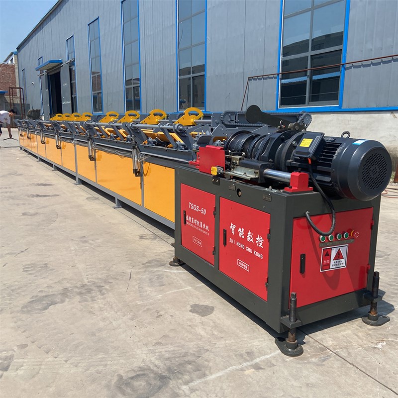 全自动套丝机 智能化钢筋加工套丝流水线 大型钢筋套丝切断机