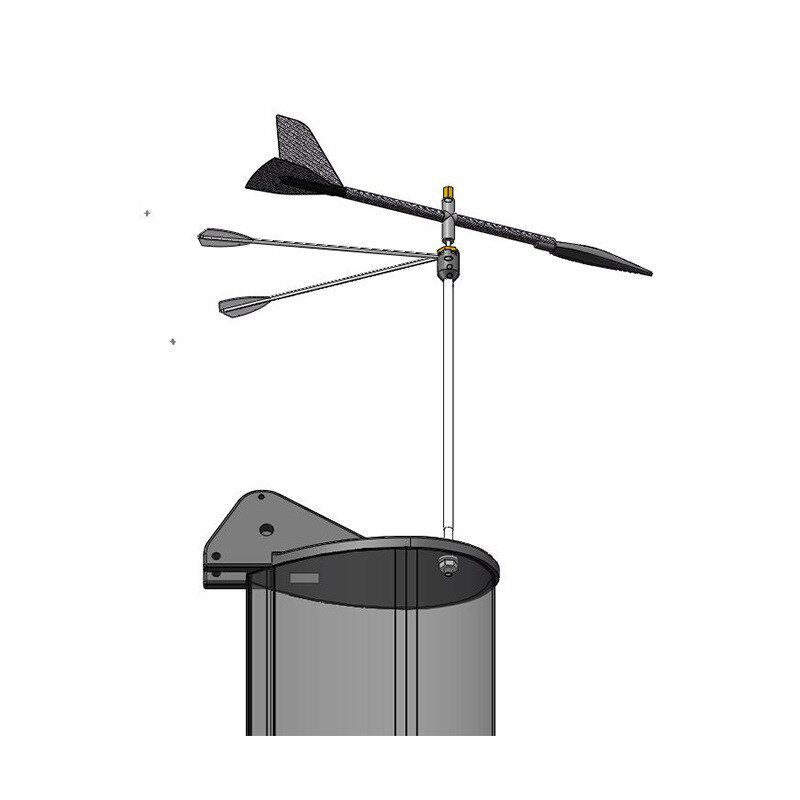 帆船五金专用配件 铝合金 风向标 Wind Indicator FXB-460-C