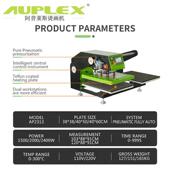 heatpress烫画机服装 厂家38 38Electric 面料辅料气动热转印热压