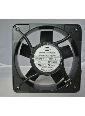 厂家SINWANS180FAP-22-1WB 18065大风量 金属框 塑胶叶