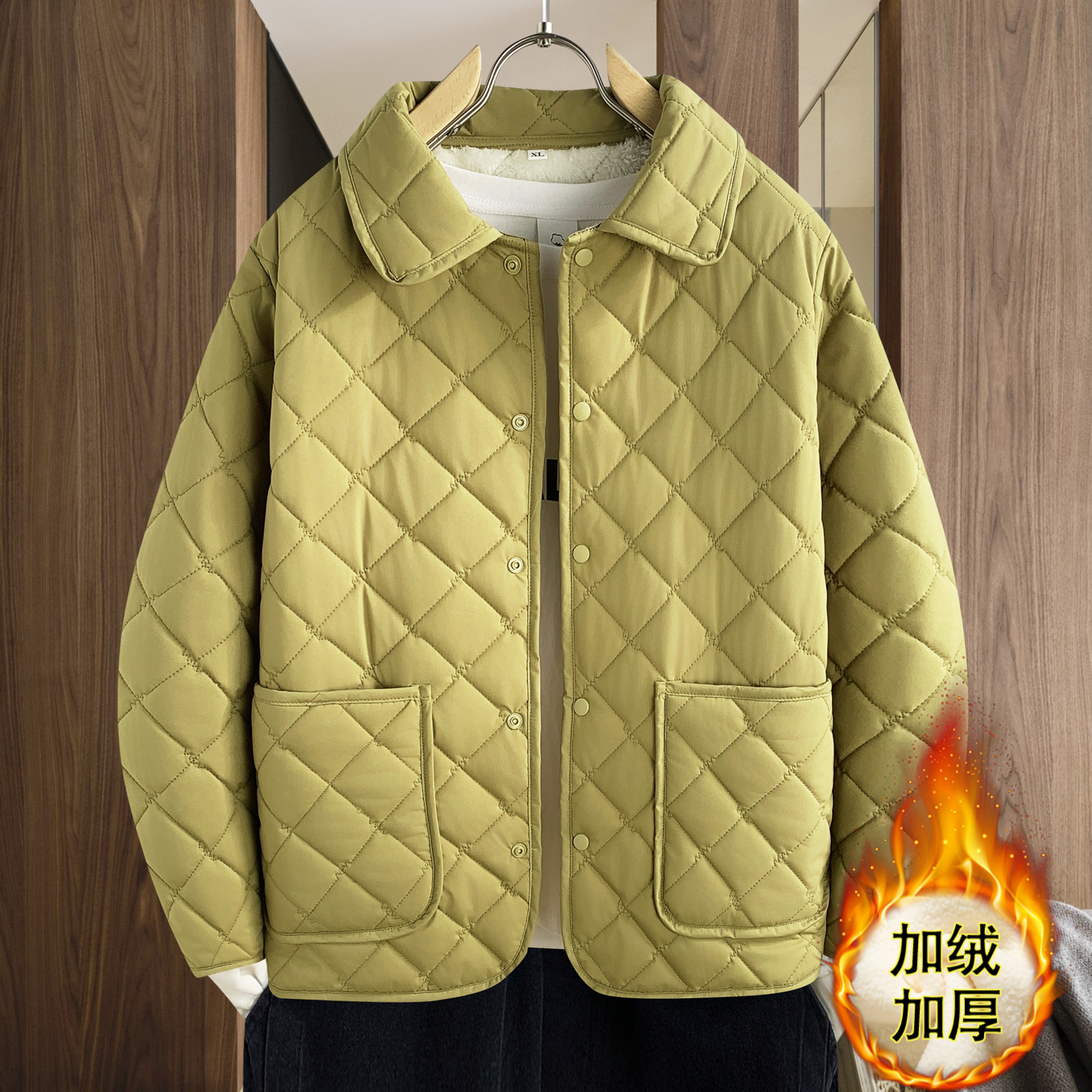 青少年保暖棉服秋冬外套校服神器