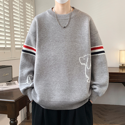 2025秋冬季新款毛衣男青少年