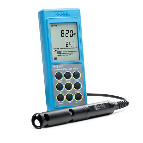 意大利哈纳HI9146饱和溶解氧DO测定仪技术参数自动校准
