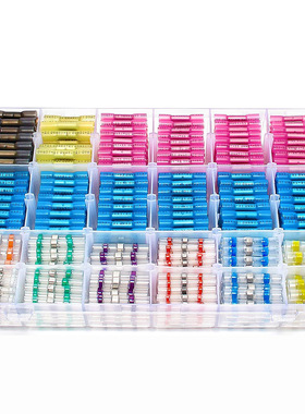 335PCS热缩对接连接器125PCS焊接线端子210个防水焊锡环