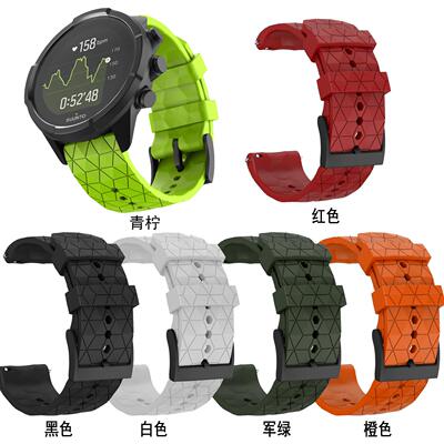 Niujing Is Suunto Sport Baro/Suunto 9 Spartan运动硅胶表带更