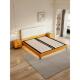 全实木薄床头床钢木静音排骨架床架1.5m中小户型儿童床可定制尺寸