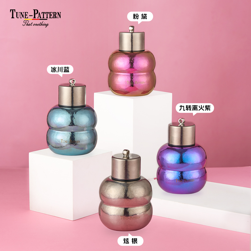 TUNE-PATTERN纯钛保温杯高颜值钛水杯葫芦保温水壶精致小巧钛杯子
