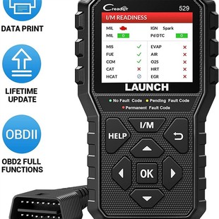 OBDII CR529 CR5001读码 卡海外英 X431 文版 Creader