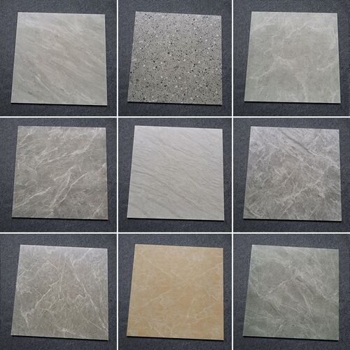 深浅灰色800x800哑光仿古砖瓷砖客餐厅防滑地砖防滑耐磨庭院室外