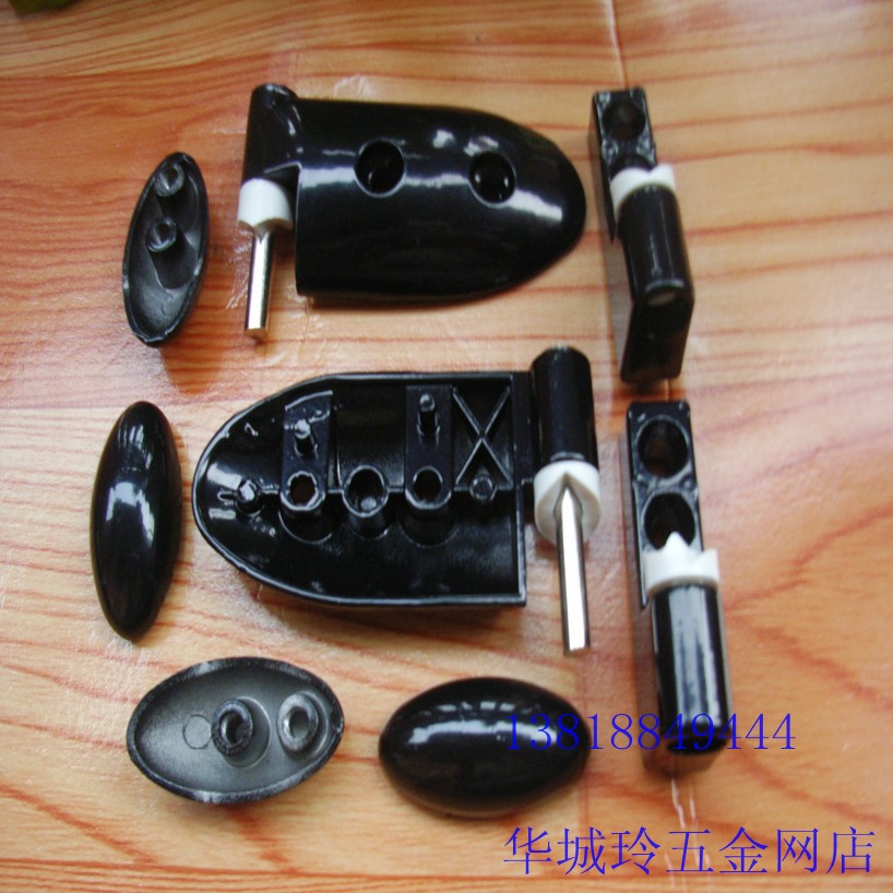 卫生间隔断五金,叠门合页,公共厕所隔断配件,板式隔断连接件。