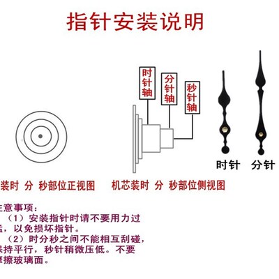 8858长轴表芯石英钟机芯手工制作静音表芯扫描钟芯钟表十字绣配件
