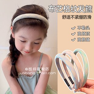 细边发箍女宝宝夏季不勒头压发海绵发夹女童2025新款发箍儿童女款