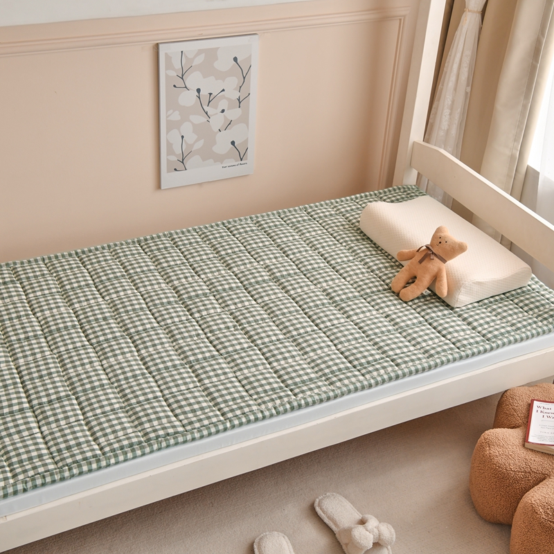 A类优质棉花褥子纯棉夹棉加厚床单床垫软垫学生宿舍单人垫被机洗