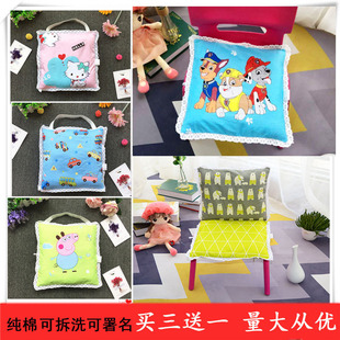 纯棉儿童餐椅卡通小凳家用学校拆洗坐垫软舒适 订做学生幼儿园四季