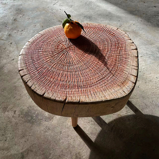 风化木茶几铁栎木铁力木老木头茶几榻榻米客厅民宿特色小茶桌