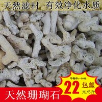 魚缸過濾材料水族箱細(xì)菌屋珊瑚砂造景裝飾天然石珊瑚骨凈水穩(wěn)定PH