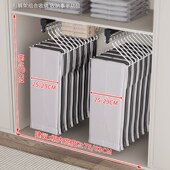 裤 家抽拉式 架用衣柜分层神器 袜子整理箱抽屉式 透明内衣收纳盒内裤