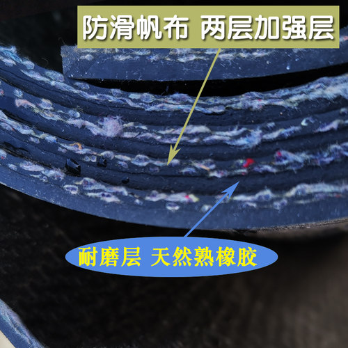 橡胶垫车厢胶垫耐磨夹线橡胶板五菱小货车车厢垫铺车底专用胶皮垫