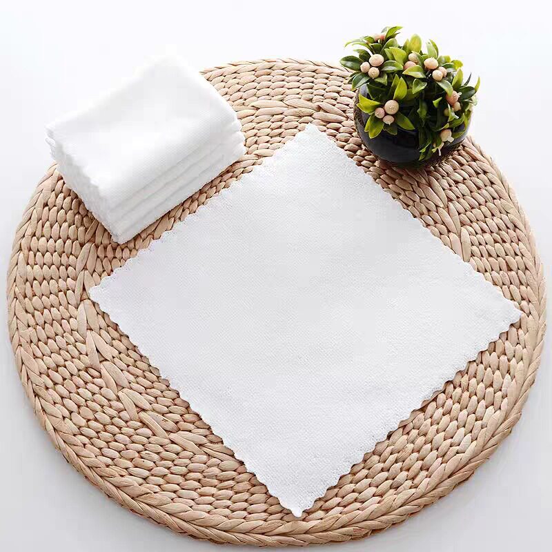 100条装一次性餐巾白色小方巾酒店KTV火锅饭店擦手巾压花湿水毛巾,居家布艺,餐巾,淘宝优惠券,粉丝福利购,淘宝优惠卷