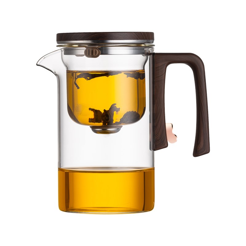 泡茶壶磁吸飘逸杯家用办公室玻璃内胆过滤茶水分离杯子冲茶器茶具