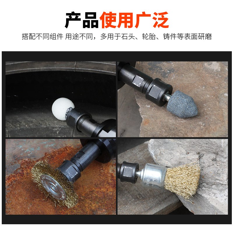 百马BM-6R气动直提砂轮机6mm夹头刻磨机轮胎研磨抛光机