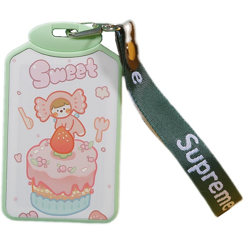 可爱女孩卡通加厚卡套长挂绳硬壳饭卡地铁门禁学生钥匙扣公交手绳,文具电教/文化用品/商务用品,卡套/证件套,淘宝优惠券,粉丝福利购,淘宝优惠卷