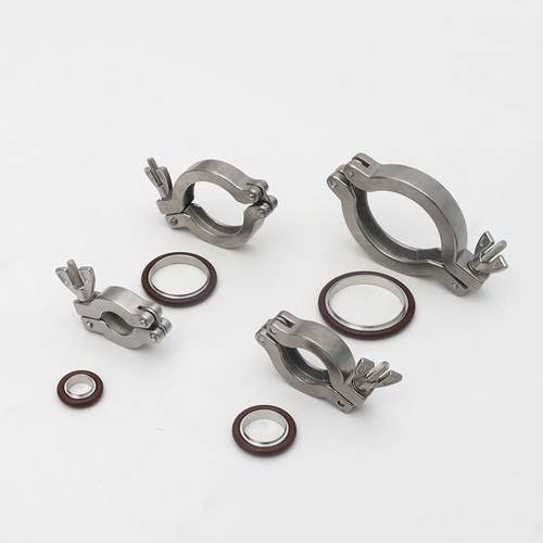 04不锈钢卡箍波纹管卡箍KF16KF25KF40KF50真空快装卡箍