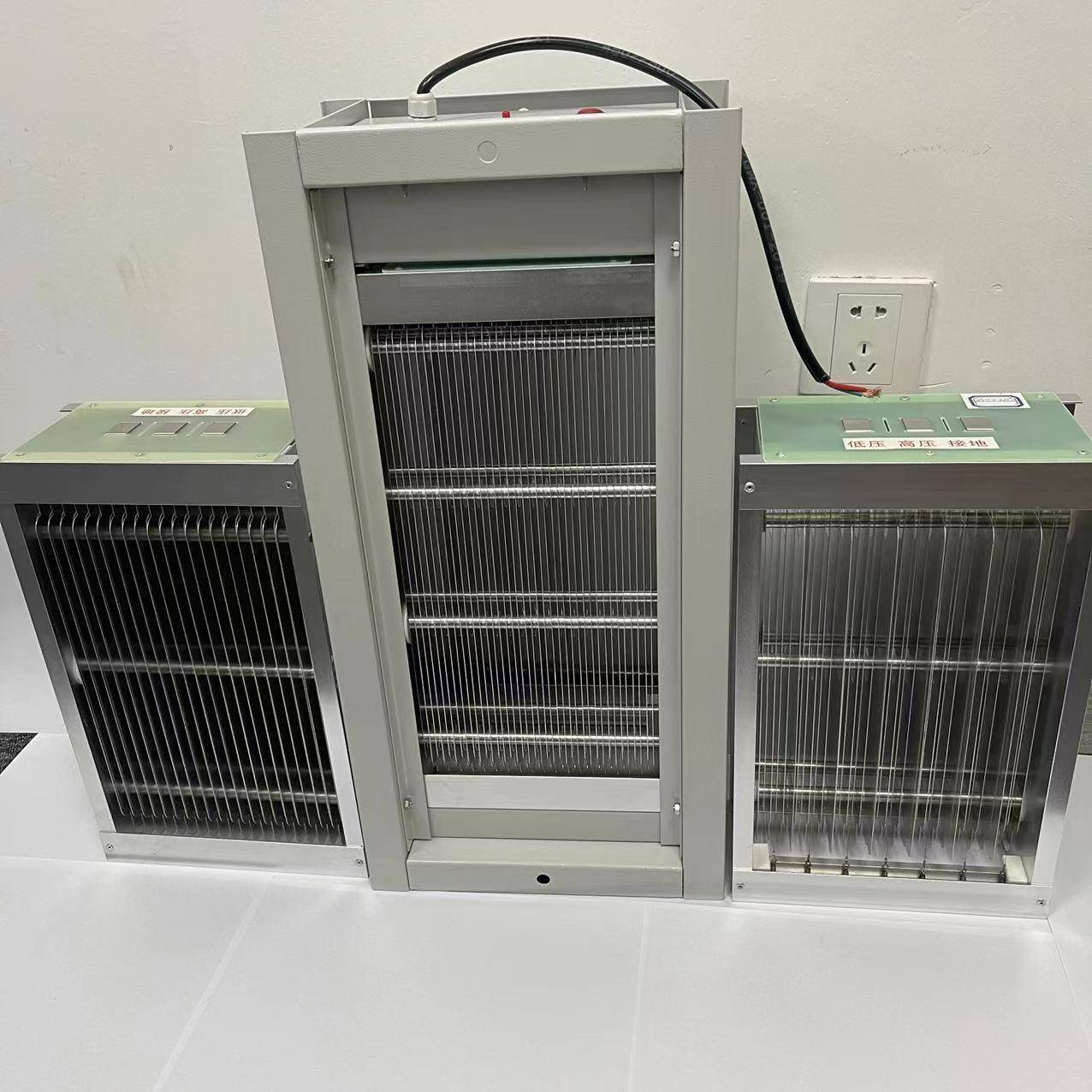 新风系统前置静电除尘箱去除pm2.5颗粒高压静电集尘器模块厂家