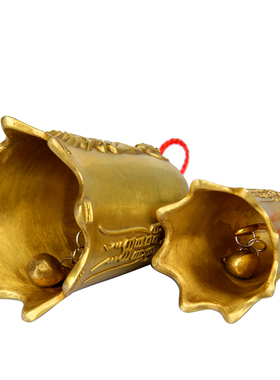 优选朴器 铜铃铛挂件观音铜铃铛 铜钟挂件 铜观音风铃挂件