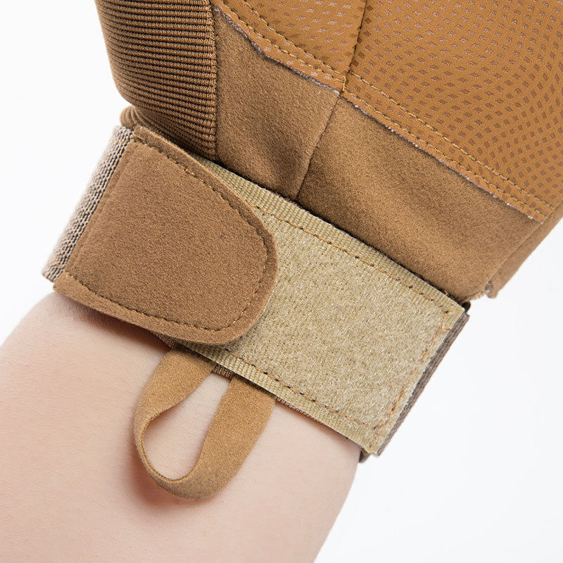 战术手套男防滑全指军迷版作训防割耐磨作战黑鹰半指骑行格斗登山