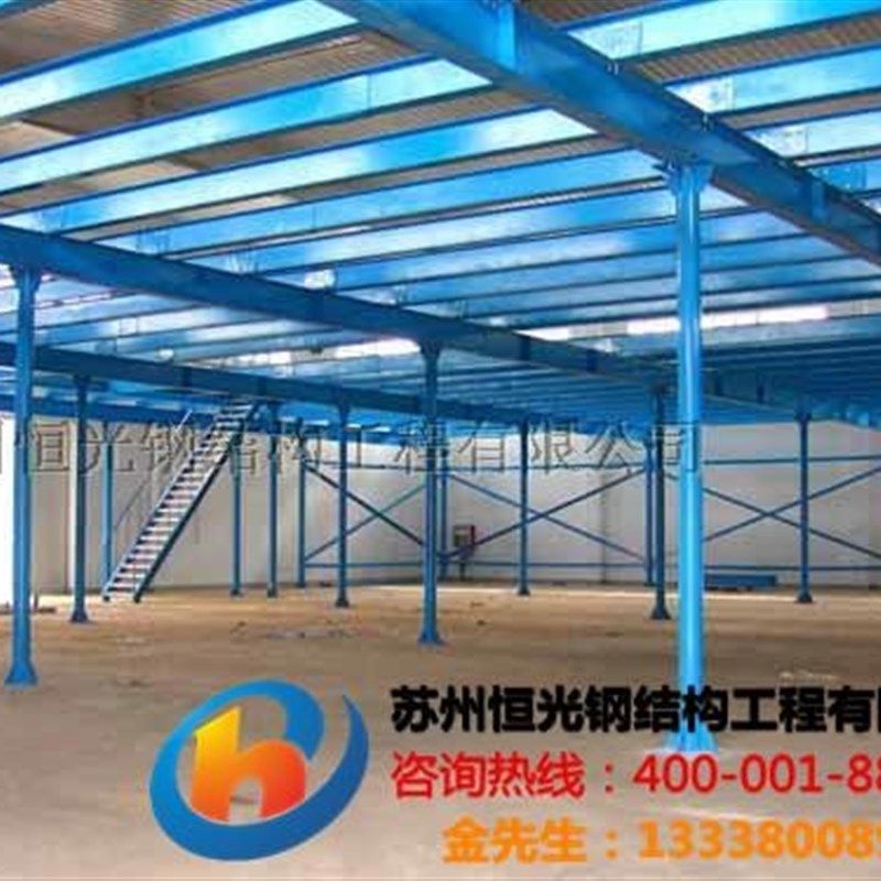 苏州钢结构走廊钢结构住房停车棚 钢结构