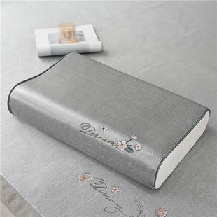 夏季 冰丝枕套乳胶枕头套记忆棉枕芯套35X55夏天30x50凉枕席60x35