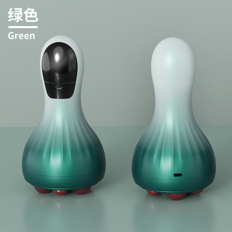 便携自动无线推脂机家用揉腹仪手持无线按摩仪电动按摩器按摩