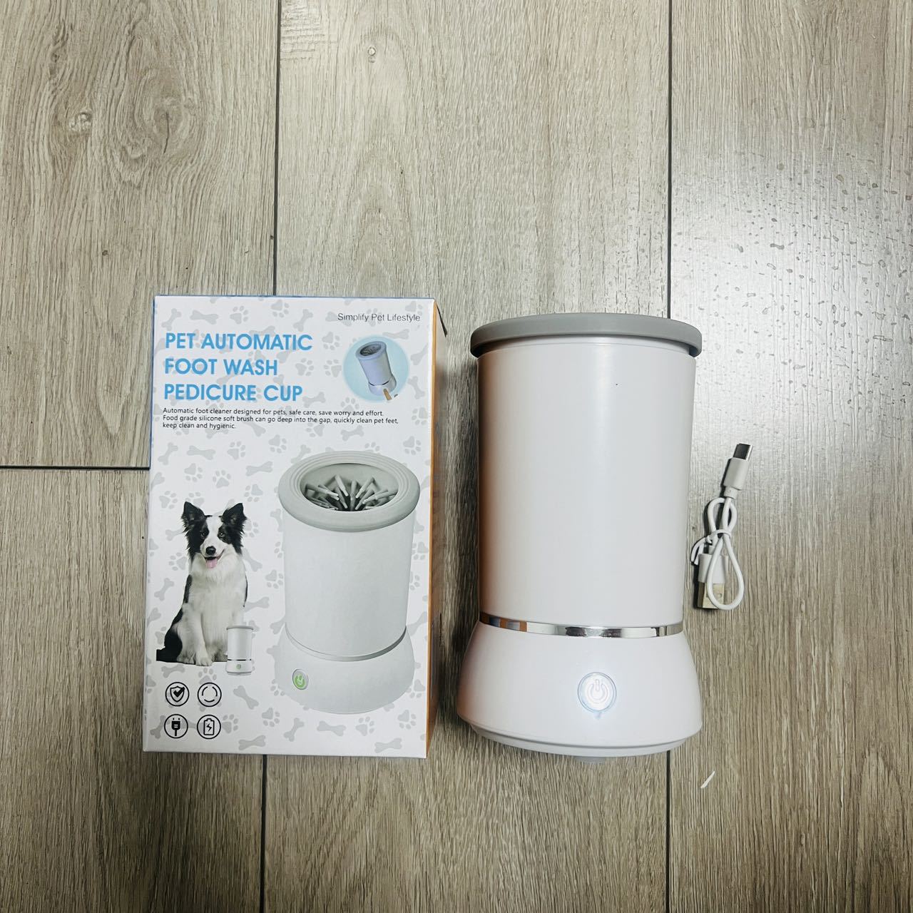 宠物洗脚杯狗狗猫咪清洁爪子宠物清洁仪器电动洗脚器清洁美容工具