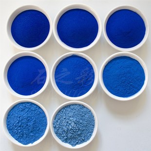 优选特级石青 纯度高蓝铜矿石之彩天然矿物颜料青绿山水国画工笔