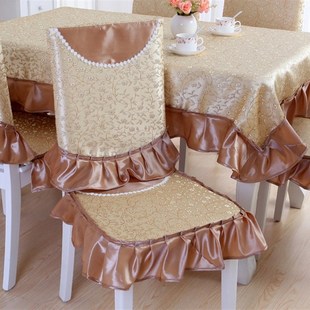 圆桌布茶几布餐桌布椅垫餐椅套套装 一米阳光桌布布艺蕾丝欧式 台布