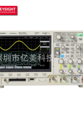 现货 是德 DSOX2014A MSOX2014A数字示波器 100MHz 4个模拟通道