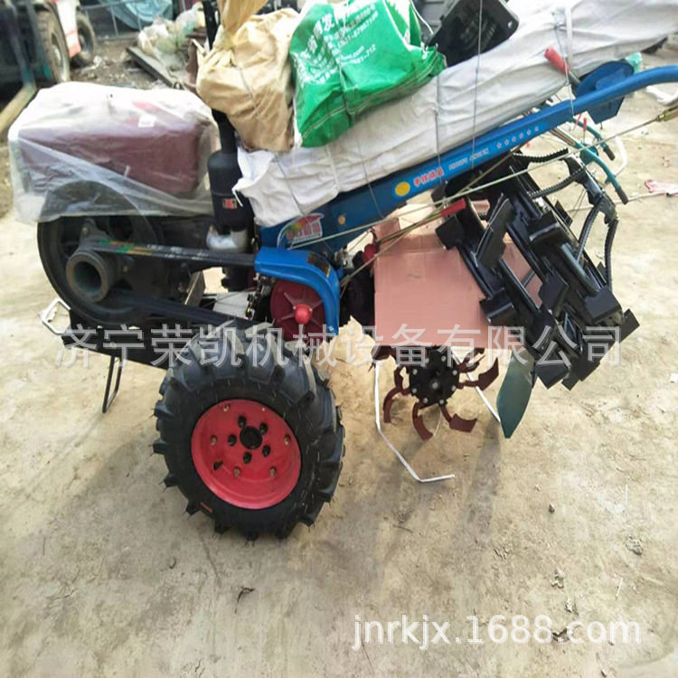 大棚翻土手扶起垄旋耕拖拉机农场耕整柴油松土12拖拉机犁地微耕机
