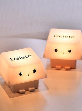 eDlete小夜灯助眠亮灯即感应灯走Delete廊感应灯充室电定时卧睡眠