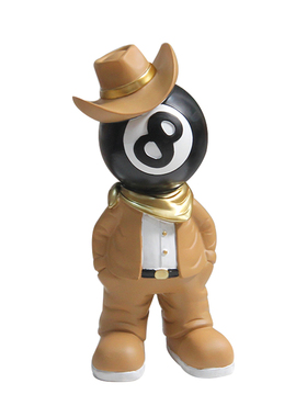 台球黑八桌球人物摆件礼品客厅桌面办公室软装创意家居装饰工艺礼