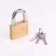 机箱锁 加厚加粗黄铜挂锁 锁头铜挂锁 小铜锁 短头挂锁 小挂锁