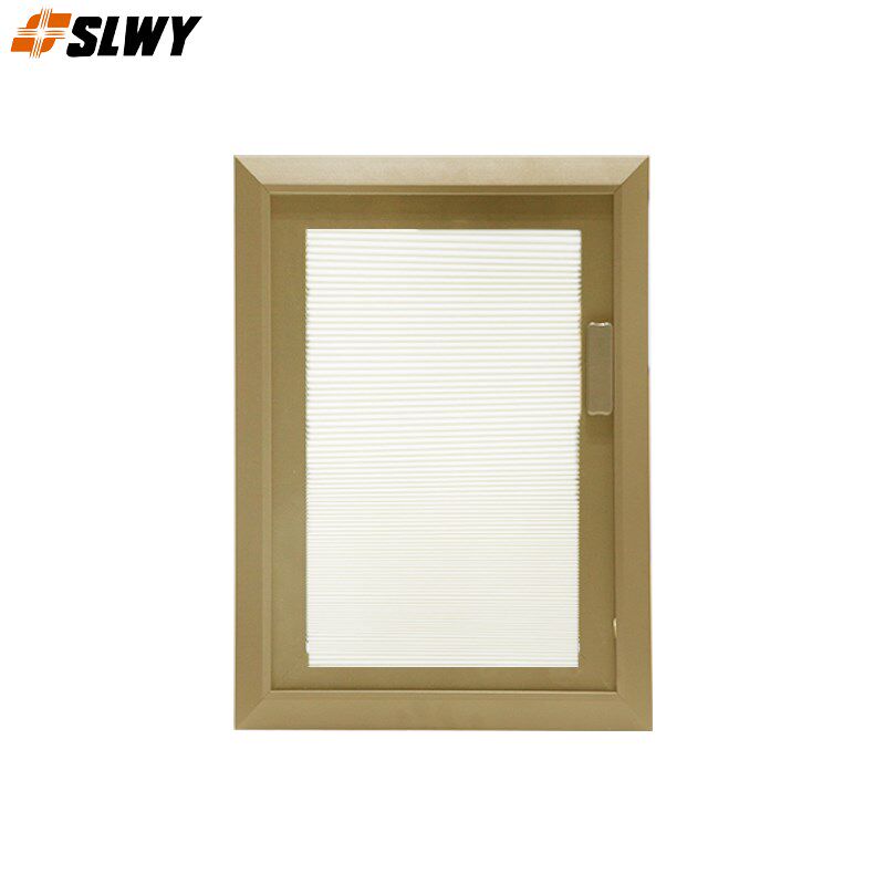 磁控蜂巢窗帘铝合金内置单玻璃中空蜂巢阳光房办公室卫生间内开窗