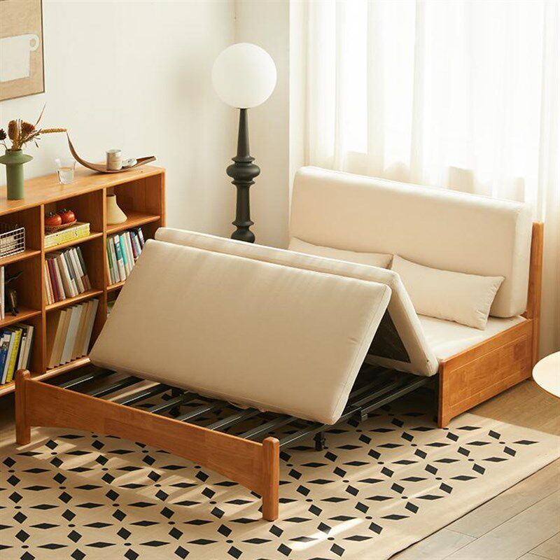 实木沙发床折叠两用沙发床一体两用伸缩多能可折叠简约现代小户型